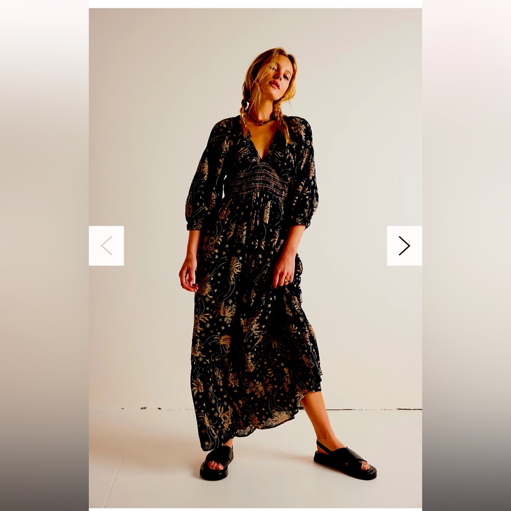 Free People Golden Hour Maxi Dress